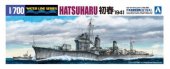 Aoshima 04580 - 1/700 IJN Navy Destroyer Hatsuharu 1941