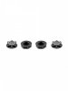 Arrowmax AM-030005-G Aluminium 1/8th Wheel Nuts Closed End / Lightweight (Gray)