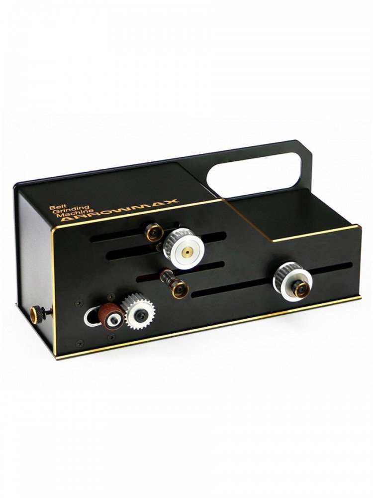 Arrowmax AM-190054 AM Belt Grinding Machine Black Golden
