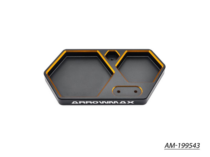 Arrowmax AM Honeycomb Pit Lamp Stand Black Golden