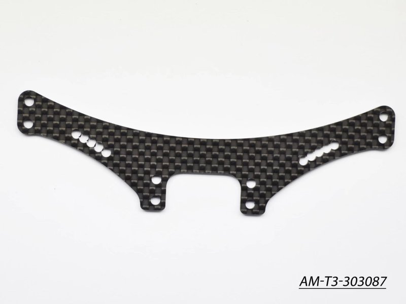 Arrowmax T3\\\'12 SHOCK TOWER REAR 3.0MM GRAPHITE