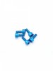 Arrowmax AM-14CH2206-B Aluminium Screw Allen Cilinder Head M2.2x6 Blue (7075) (5)