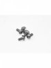 Arrowmax AM-14RH2004-G Aluminium Screw Allen Roundhead M2x4 Gray (7075) (5)