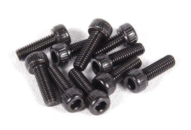 Axial AXA0023 - M2.6x8mm Cap Head (Black) (10pcs)