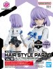 Bandai 5068847-PU - 30MS Option Hair Style Parts Vol.12 Type Medium Hair 6 (Purple 2)
