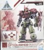 Bandai 5057797 - 30mm 1/144 Option Armor FOR Close Fighting (PORTANOVA EXCLUSIVE/DARDK RED)