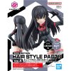 Bandai 5065462-NA - 30MS Option Hair Style Parts Vol.8 Type Long Hair 3 (Navy 1)