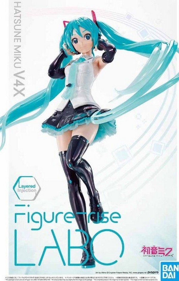 Bandai 5055579 - LABO Hatsune Miku V4X Figure-rise