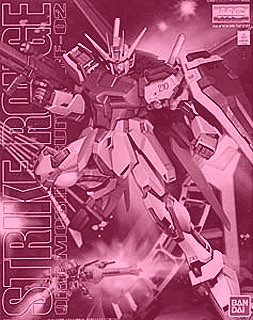 Bandai #B-158539 - 1/100 MG STRIKE ROUGE (CLEAR COLOR Ver)