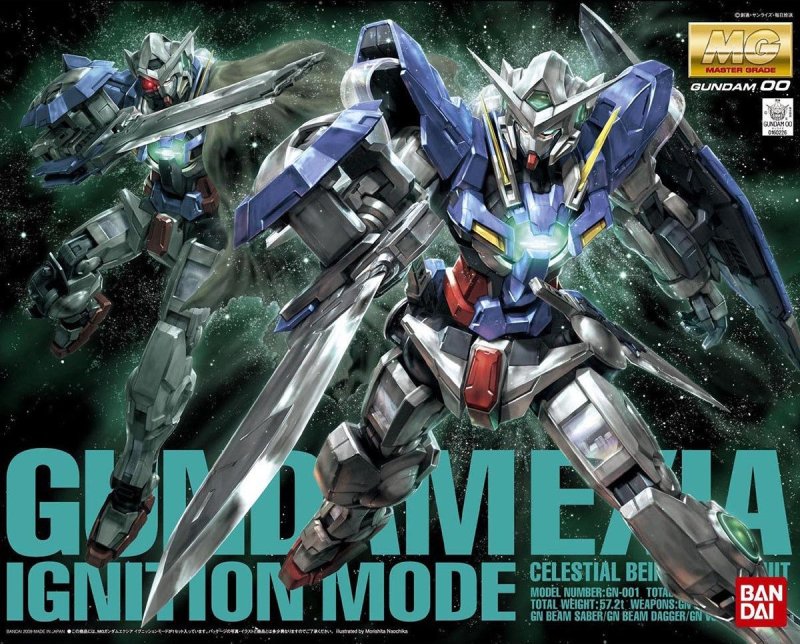 Bandai 5068711 - MG 1/100 Gundam EXIA Ignition Mode