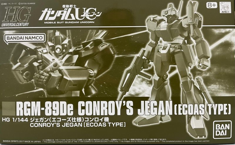 Bandai 5058844 - HG 1/144 RGM-89De Conroy's Jegan (Ecoas Type)