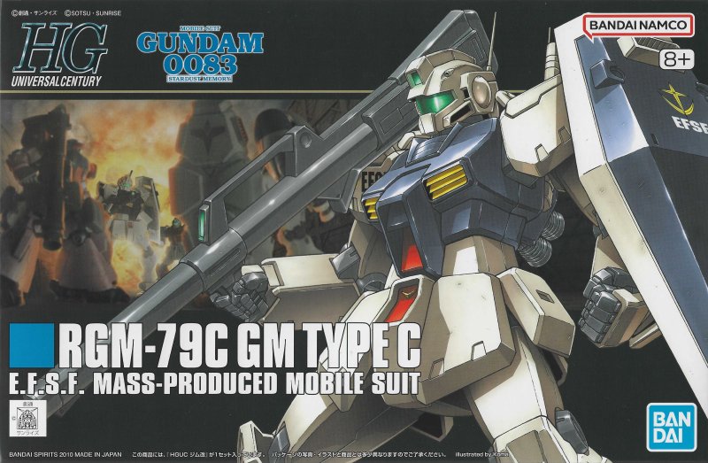 Bandai 5059163 - HGUC 1/144 RGM-79C GM Type C No.113