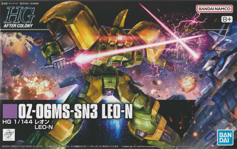 Bandai 5068606 - HG 1/144 OZ-06MS-SN3 Leo-N