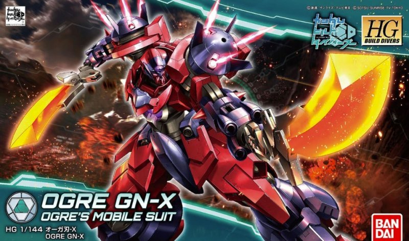 Bandai 225745 - HG 1/144 Ogre GN-X Ogre's Mobile Suit