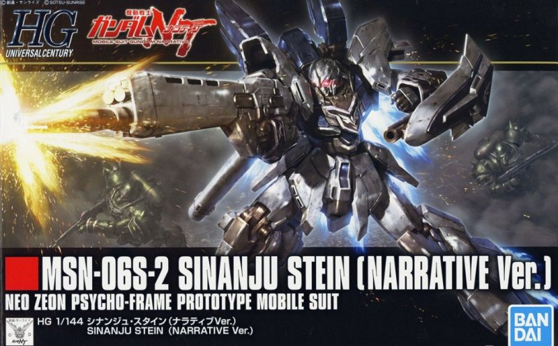 Bandai 5055348 - HGUC 1/144 MSN-06S-2 Sinanju Stein (Narrative Ver.)