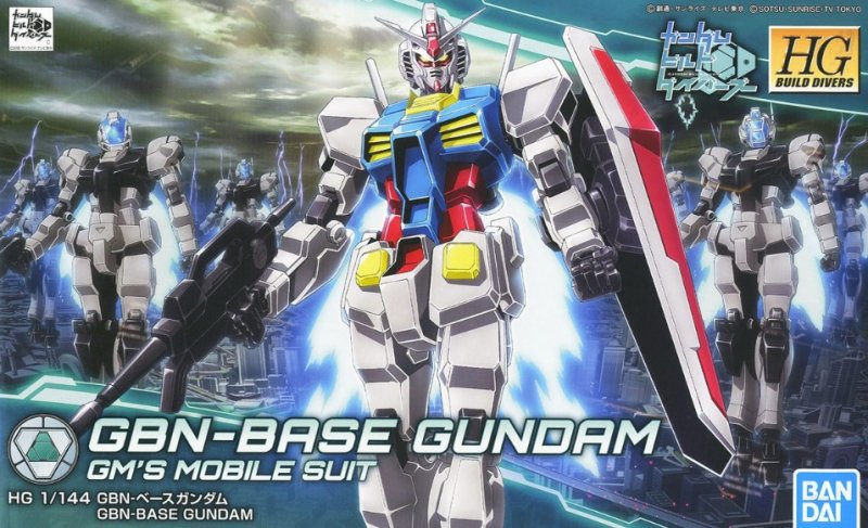 Bandai 5055706 - HGBD 1/144 GBN-Base Gundam