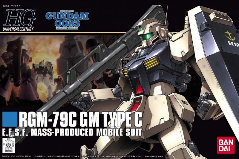 Bandai 5059163 - HGUC 1/144 RGM-79C GM Type C No.113