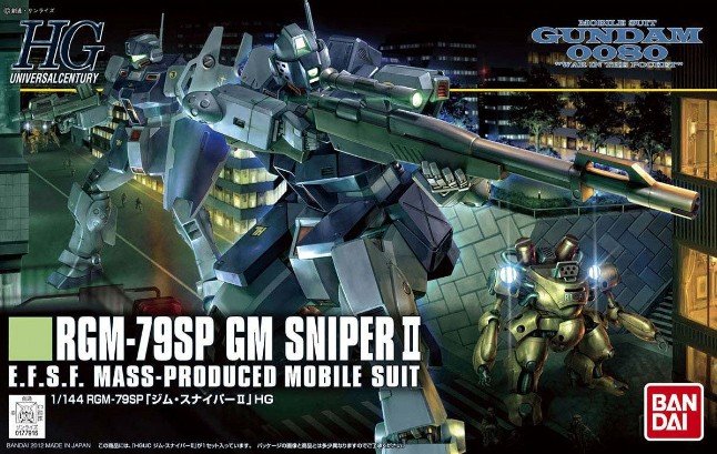 Bandai 5059249 - HGUC 1/144 GM Sniper II No.146