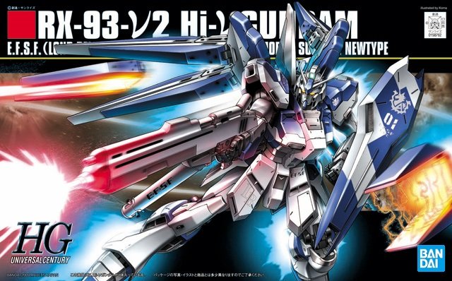 Bandai 5059570 - HGUC 1/144 Hi-Nu Gundam No.095