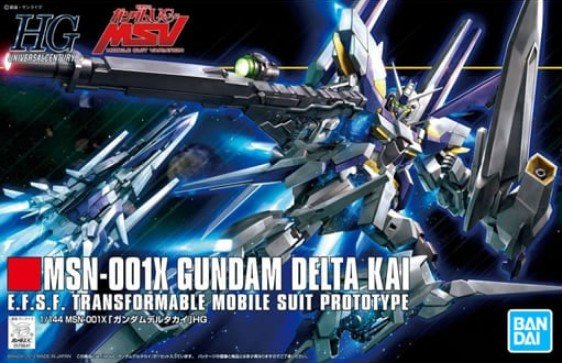 Bandai 5060678 - HGUC 1/144 Gundam Delta Kai No.148