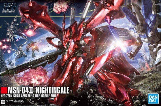 Bandai 5061787 - 1/144 HGUC Nightingale No.240