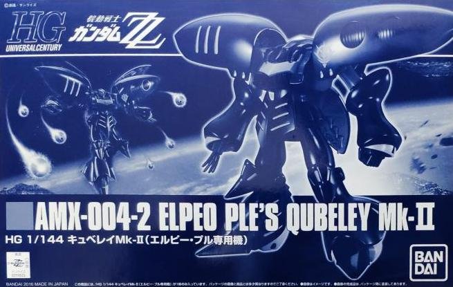 Bandai 5063869 - HG 1/144 AMX-004-2 Elpeo PLE\'s Qubeley Mk-II