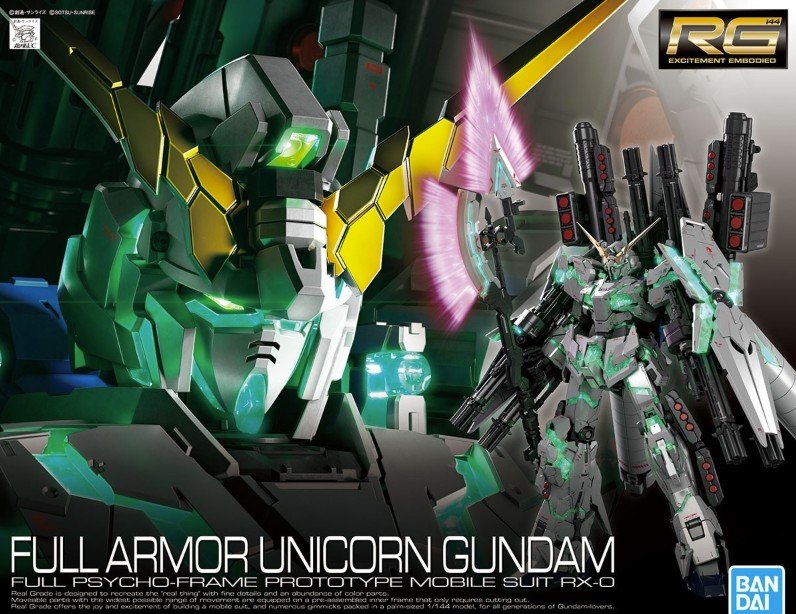 Bandai 5055586 - RG 1/144 Full Armor Unicorn Gundam