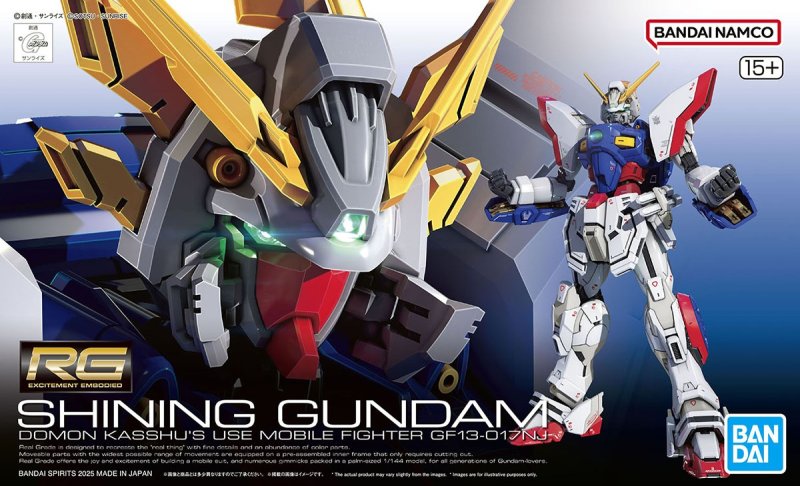 Bandai 5068558 - RG 1/144 Shining Gundam