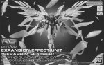 Bandai 5061974 - RG 1/144 Expansion Effect Unit Seraphim Feather for Wing Gundam Zero EW