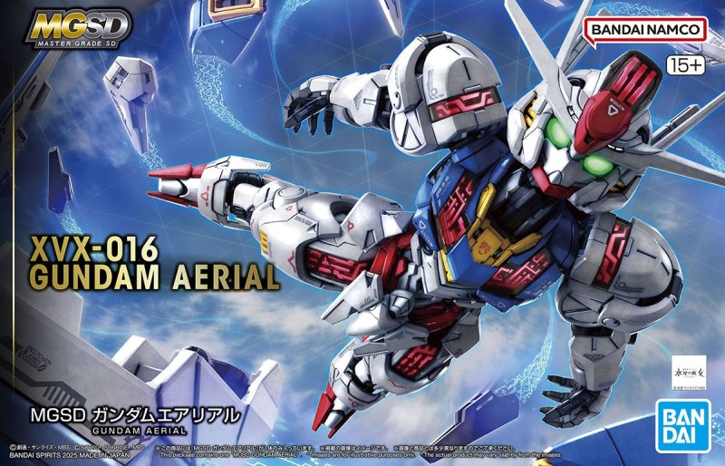 Bandai 5068846 - MGSD Gundam Aerial XVX-016