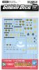 Bandai 5061149 - Gundam Decal Set for MS Zeon 0080 Series 1/100 MG & 1/144 HG No.54