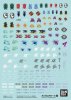 Bandai 5061988 - Gundam Decal No.124 For Gundam Build Divers Series Multiuse 1