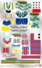 Bandai #B-173103 - LBX Sticker 8 (LBX Fenrir and LBX Pandora)