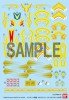 Bandai #HGD-180393 - LBX STICKER LBX ACHILLES D9