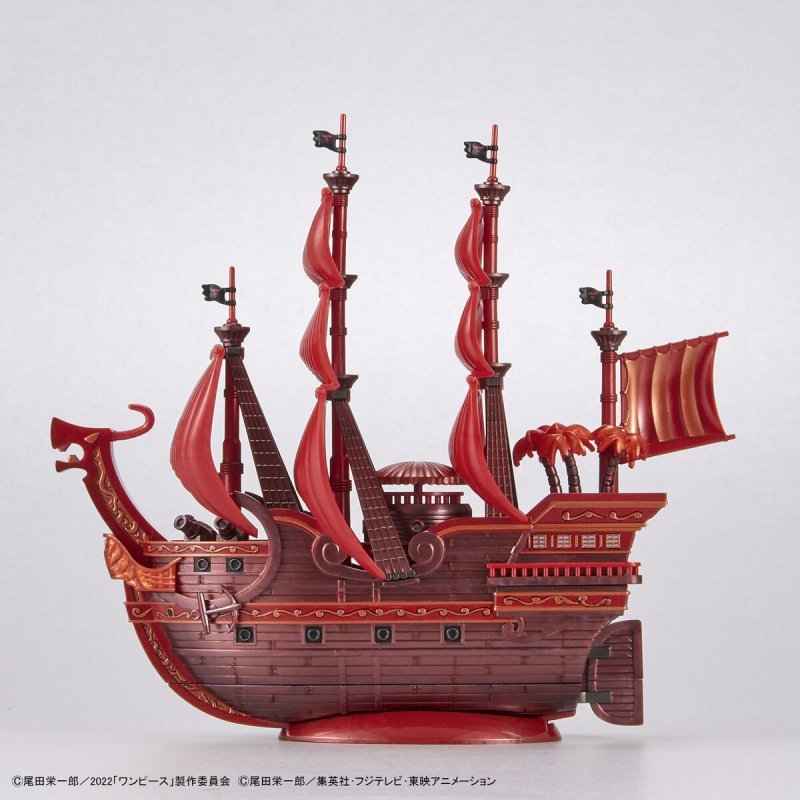 Figurines à assembler One Piece : Bateau Red Force - 15 cm