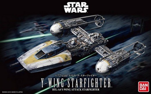 Bandai B-196694 - Star Wars 1/72 Y-Wing Starfighter