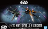 Bandai 5059231 - 1/144 Poe's X-Wing Fighter & X-Wing Fighter Star Wars: The Rise of Skywalker