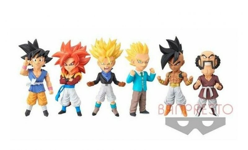 Bandai 16556 - Dragon Ball GT Vol.2 World Collectable Figure WCF (6pcs, Full Set)