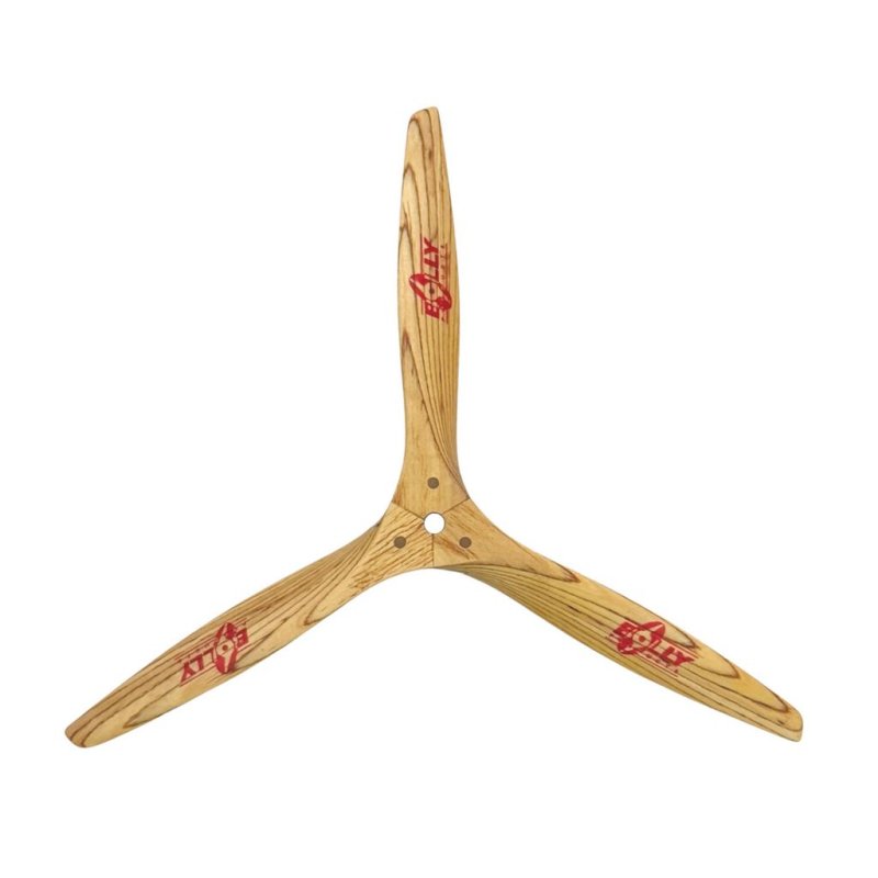 BOLLY WOODEN PROPELLER 10x7 3-BLADE