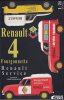 Ebbro 25012 - 1/24 Renault 4 Fourgonnette Service Car