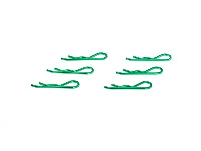 EDS 304006 - Body Clip 1/8 - Metallic Green (6)