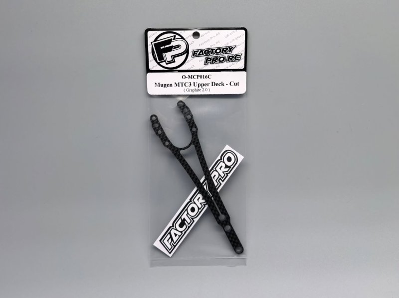 Factory Pro FP-O-MCP016C Mugen MTC3 Upper Deck Cut - Graphite 2.0