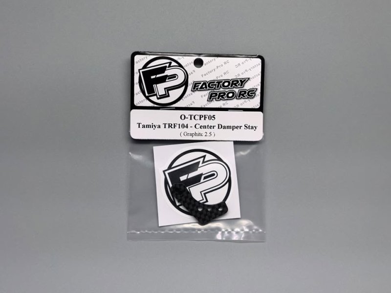 Factory Pro FP-O-TCPF05 Tamiya TRF104 - Center Damper Stay - Graphite 2.5