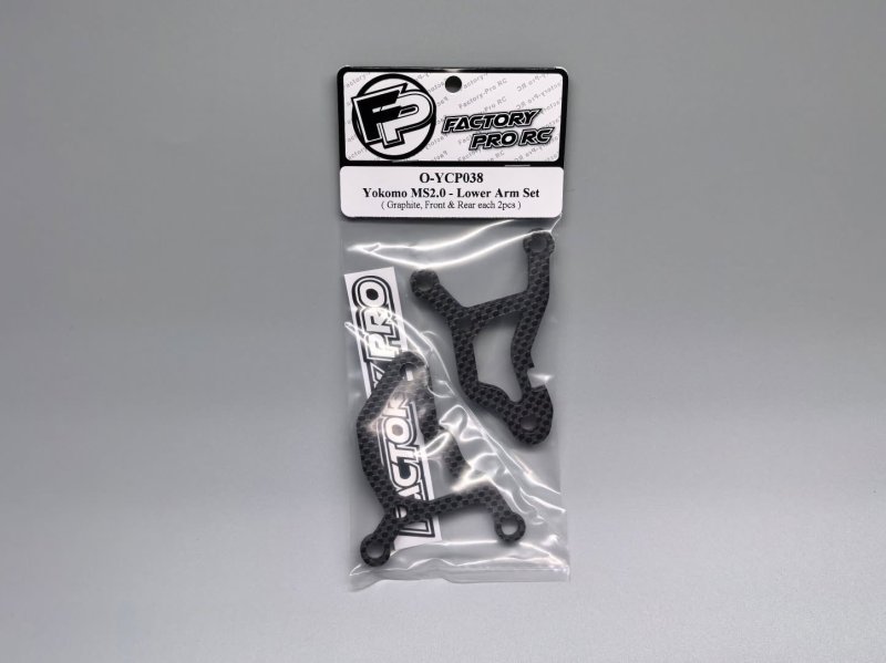 Factory Pro FP-O-YCP038 Yokomo MS2.0 - Lower Arm Set (Front & Rear, Each 1pair, Flat-Matt)