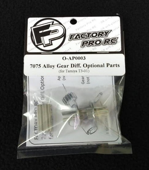 Factory Pro FP-O-AP0003 7075 Alloy Gear Differential Option Parts (for Tamiya T3-01)
