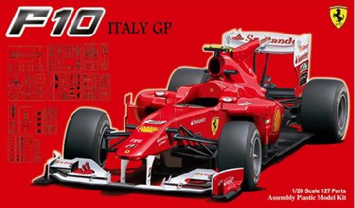 Fujimi 09181 - 1/20 GP-57 Ferrari F10 Italian GP