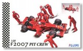 Fujimi 09082 - 1/20 GP-29 Ferrari F2007 + Pit Crew Set (Model Car)