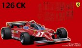 Fujimi 09196 - GP4 1/20 Ferrari 126CK 1981 No.27 Gilles Villeneuve No.28 Didier Pironi