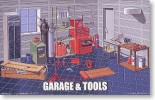 Fujimi 11118 - 1/24 GT-15 Garage and Tool Set (Model Car) - 11186