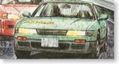 Fujimi 18324 - 1/24 Initial D No.04 Nissan S13 Silvia (Iketani Kouichiro Ver.) (Model Car)